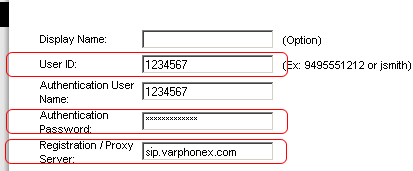 Audio Configuration