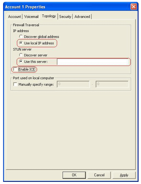 Bria Configuration